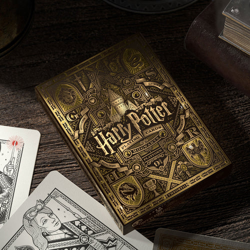 Productafbeelding Harry Potter - Hufflepuff Kaartspel Deluxe Editie
