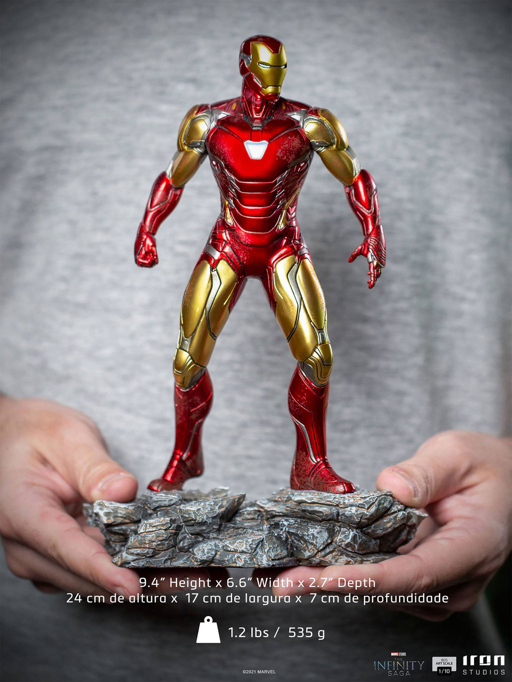 Productafbeelding Iron Man BDS Art Scale Deluxe Standbeeld