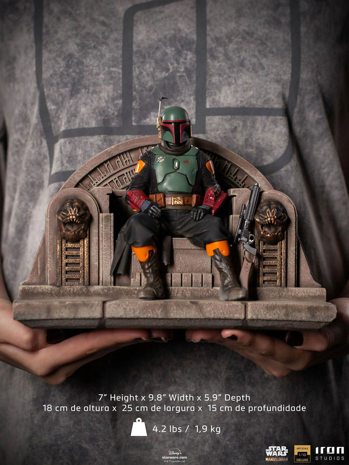 Productafbeelding Boba Fett BDS Art Scale Deluxe Statue - Star Wars The Mandalorian