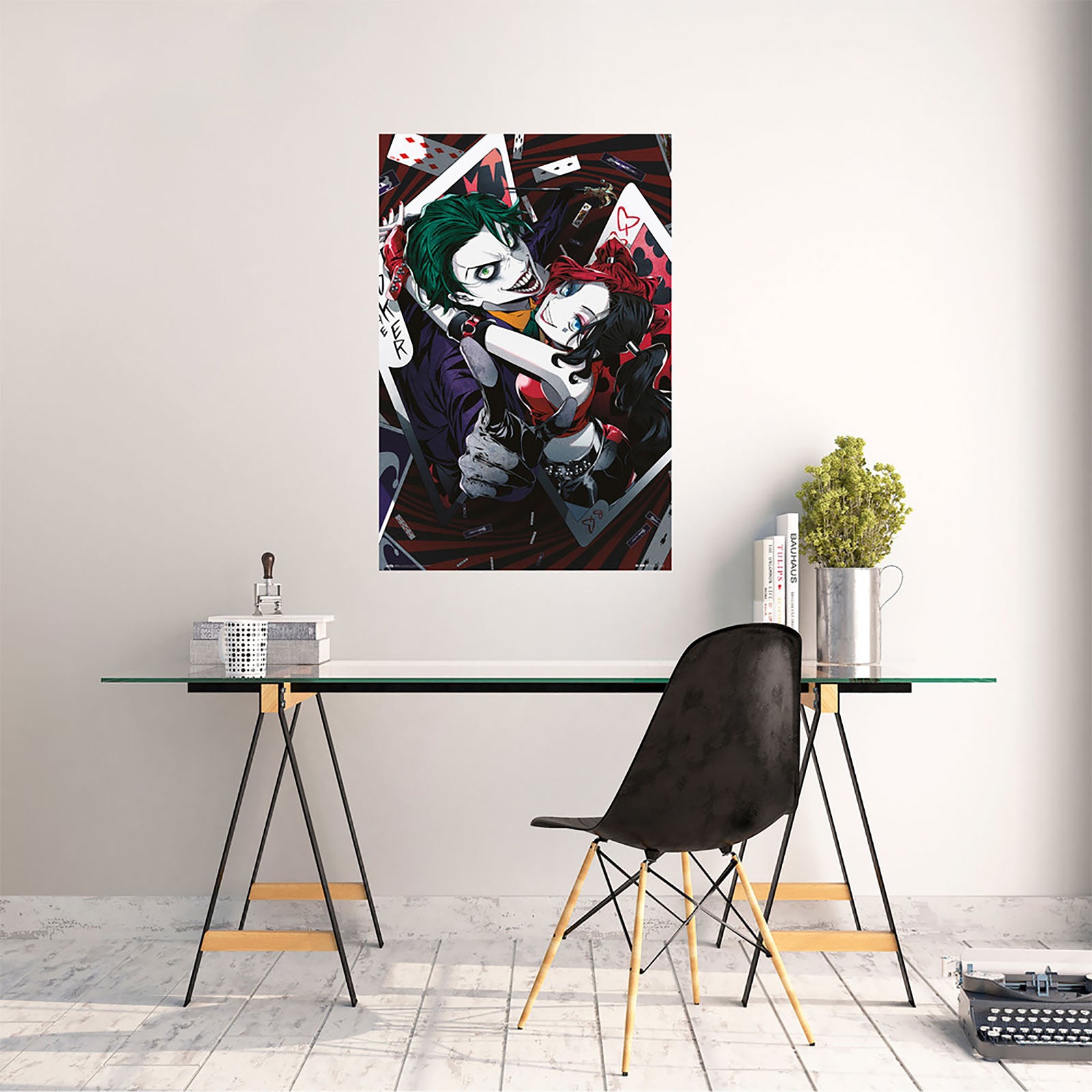 Productafbeelding Harley Quinn en Joker Anime Maxi Poster
