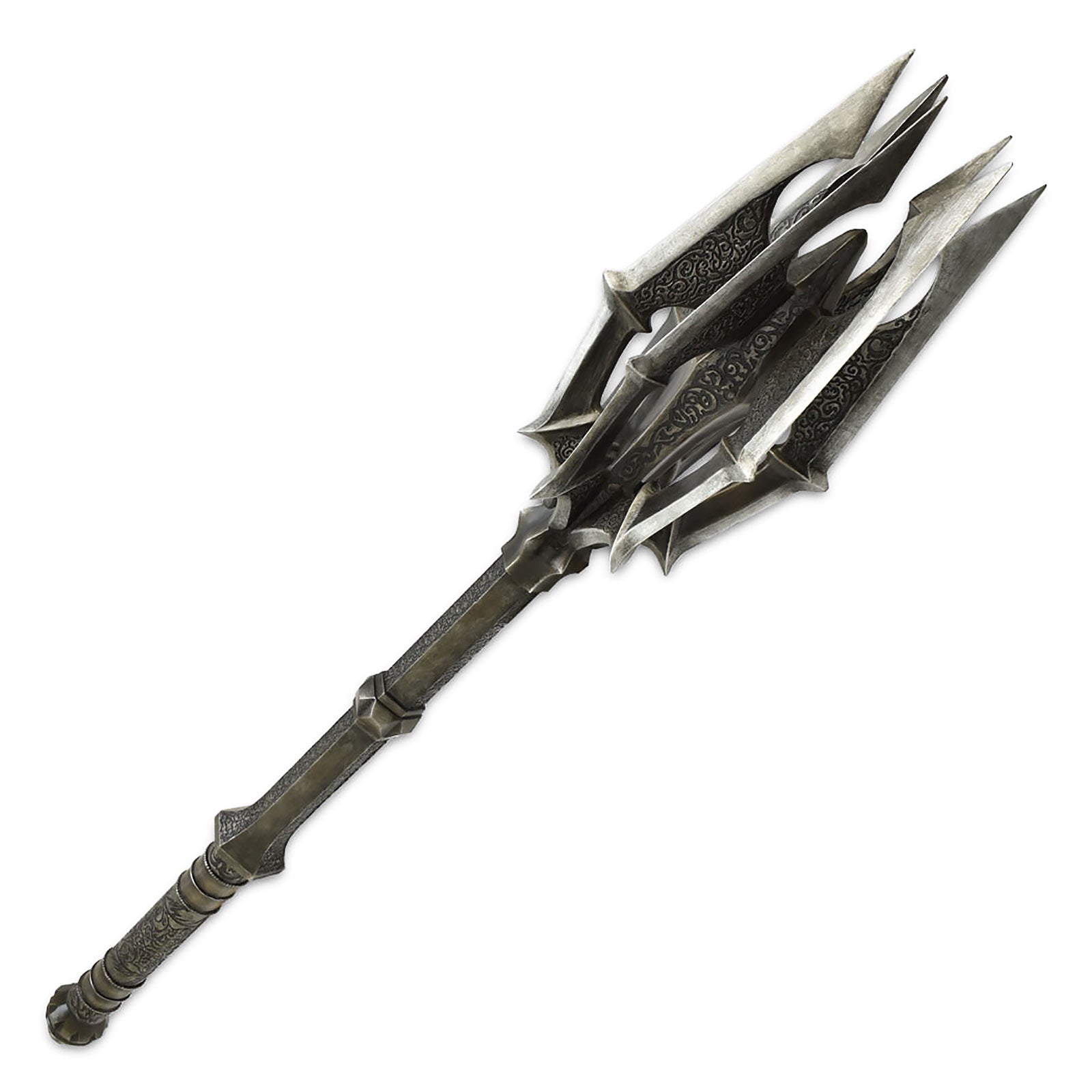 Productafbeelding The Lord of the Rings – Saurons knotsreplica met oorlogsbanier (Red Eye Edition)