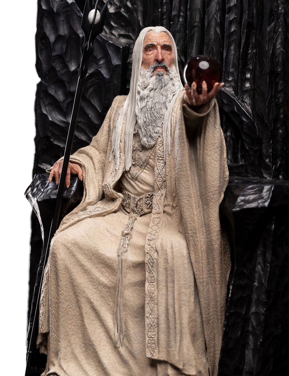 Productafbeelding Lord of the Rings - Saruman de Witte standbeeld deluxe 1:6