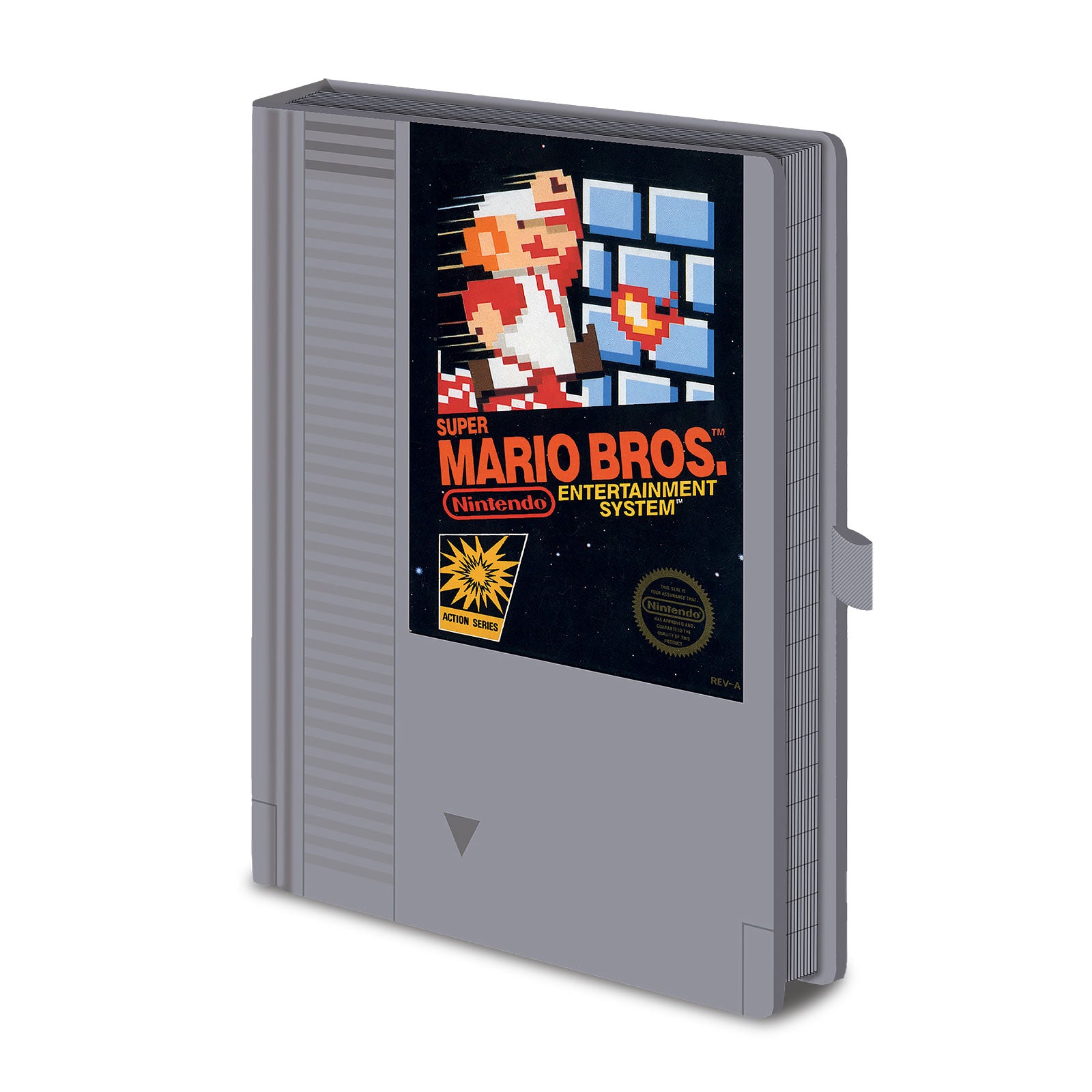 Productafbeelding Super Mario - NES Console VHS Premium Notitieboek A5