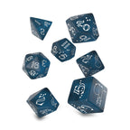 Product image Llama Glitter RPG Dice Set 7pcs