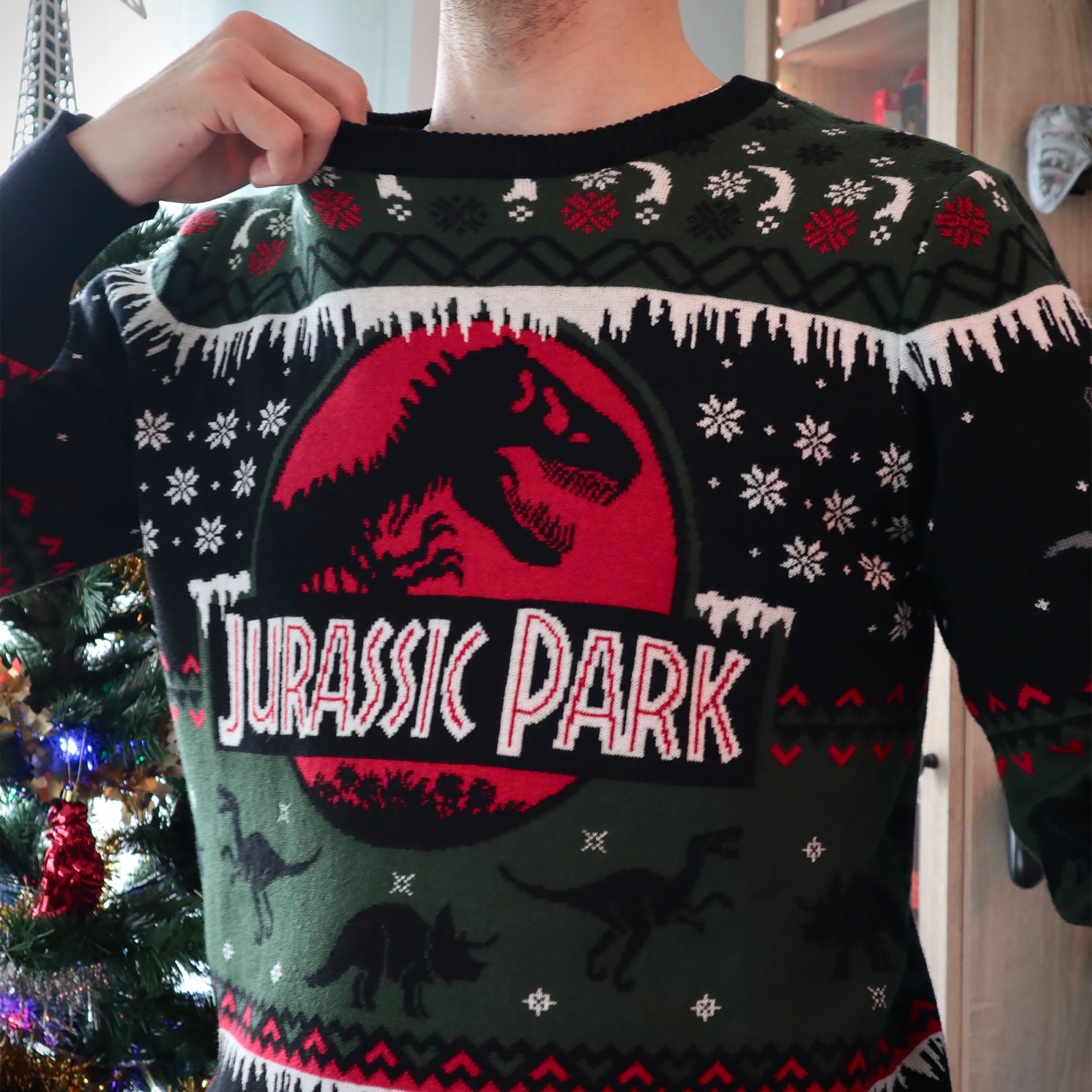 Productafbeelding Jurassic Park - Logo Gebreide Trui