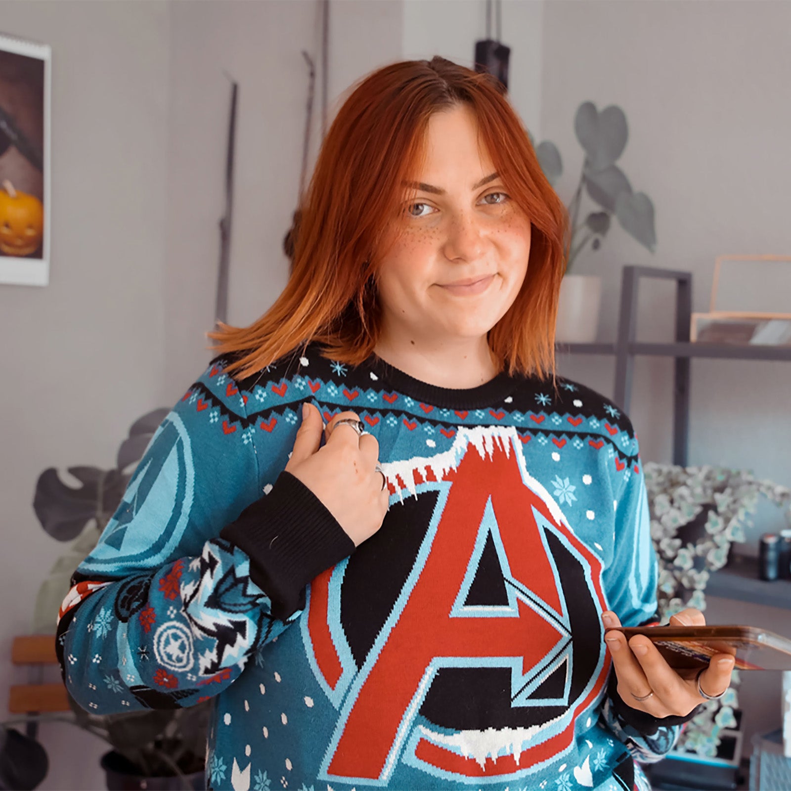 Productafbeelding Avengers - Frost Logo Gebreide Trui