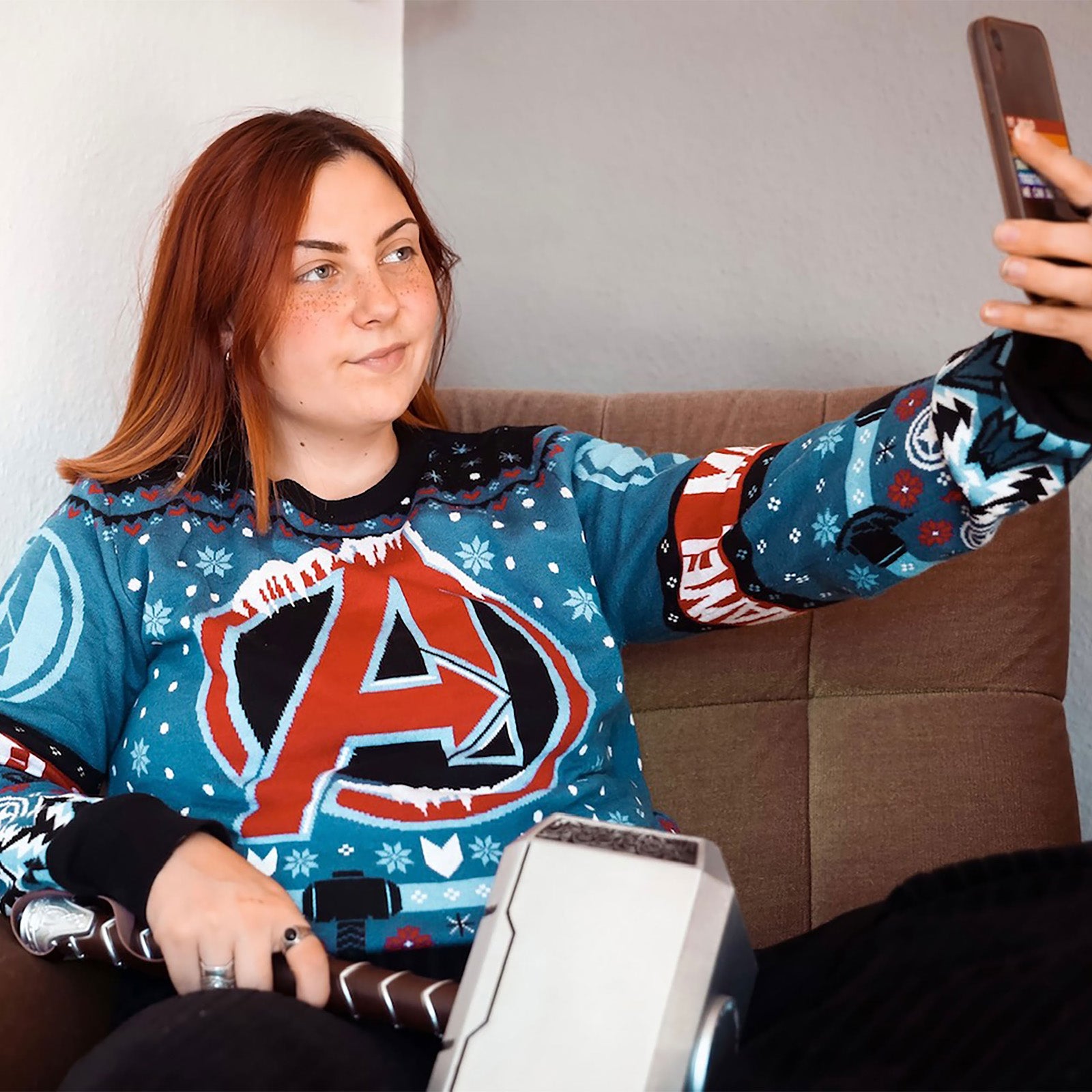 Productafbeelding Avengers - Frost Logo Gebreide Trui