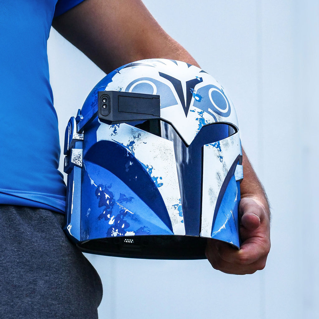 Product image Bo-Katan Premium Helmet Replica Re-Armored with Light Effects - Star Wars The Mandalorian