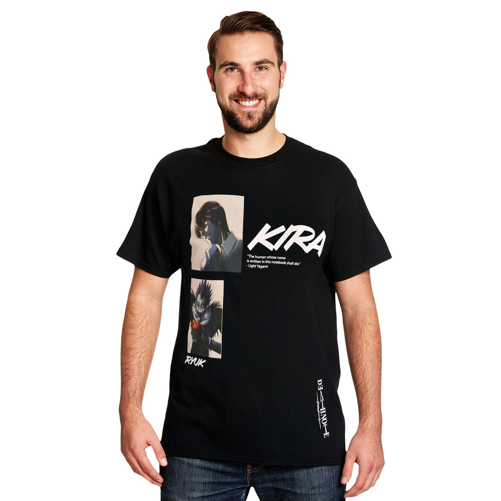 Productafbeelding Death Note - Kira T-shirt zwart