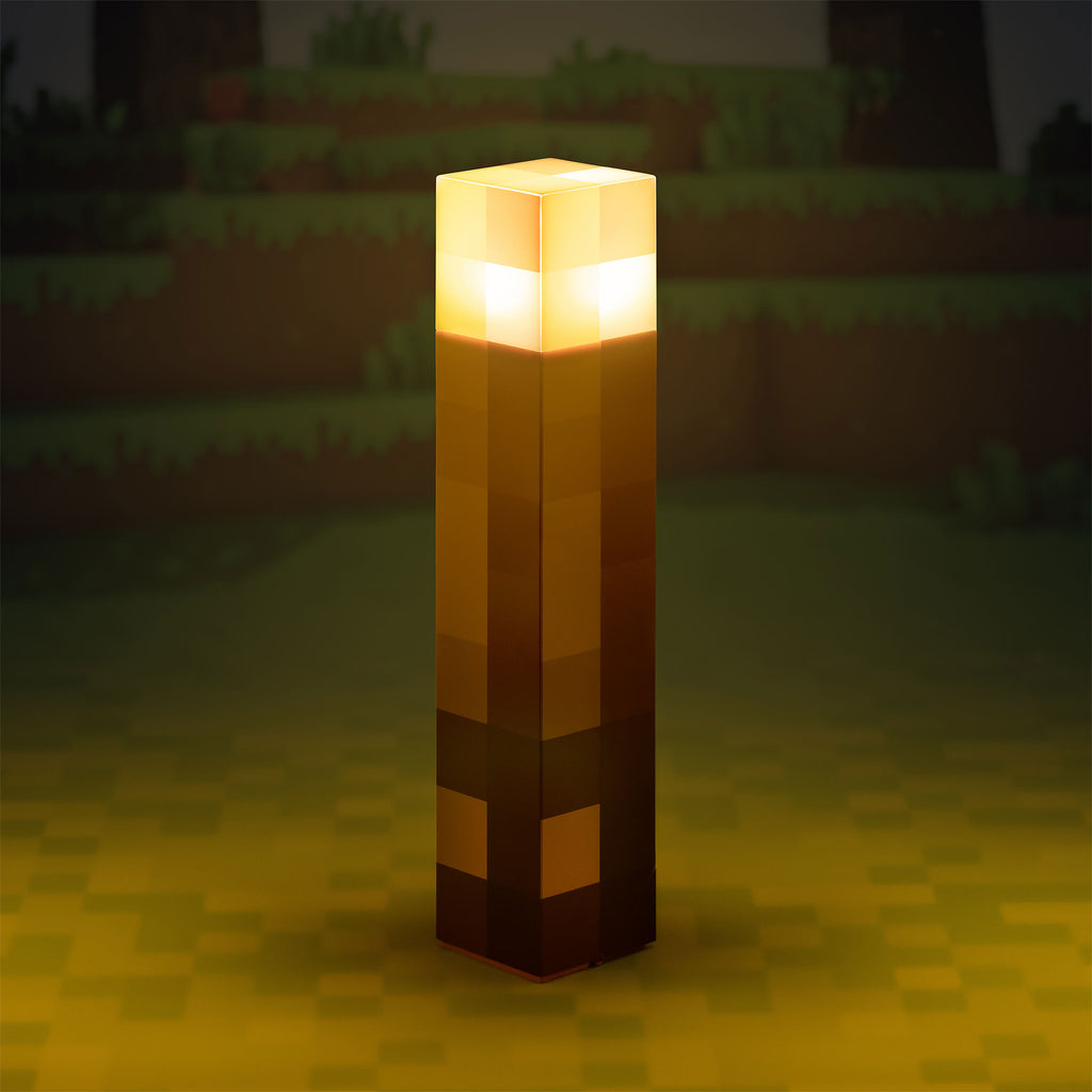 Productafbeelding Minecraft - Fakkel Lamp 28 cm