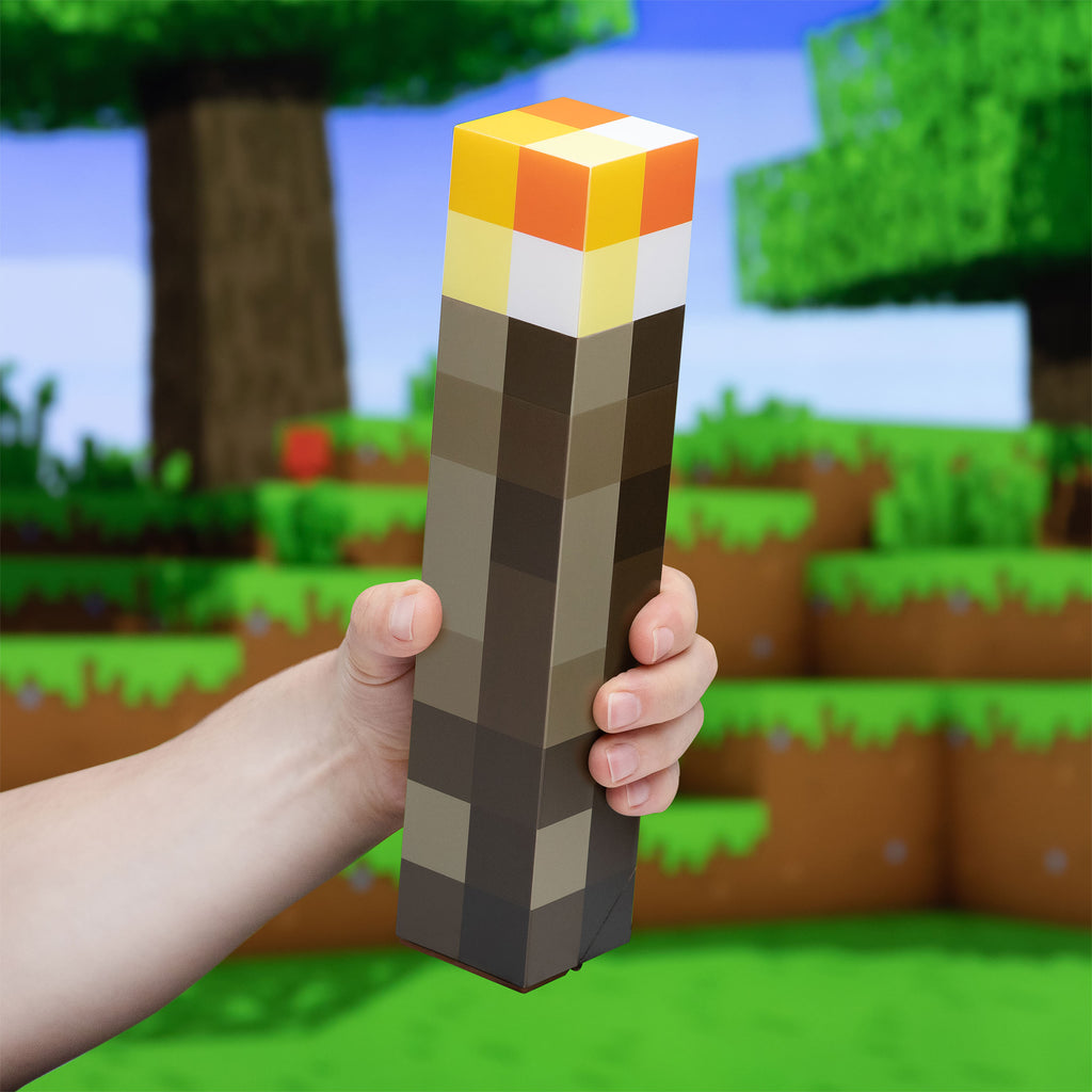 Productafbeelding Minecraft - Fakkel Lamp 28 cm