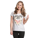 Productafbeelding Shin-Chan - Dans T-shirt Dames Grijs