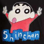 Productafbeelding Shin-Chan - Logo T-shirt zwart