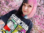 Productafbeelding Shin-Chan - Pop Art T-Shirt zwart