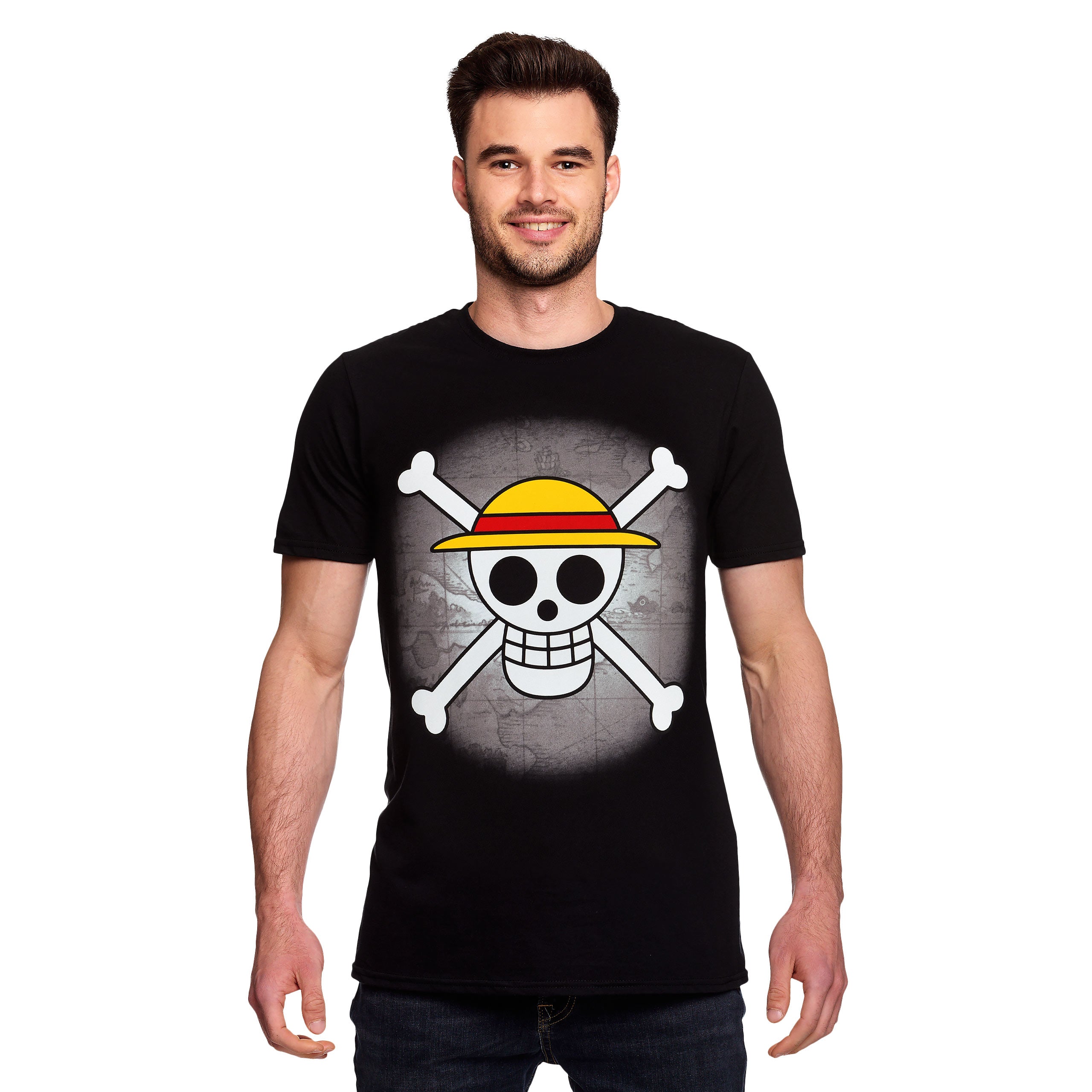 Productafbeelding One Piece - Skull T-Shirt zwart