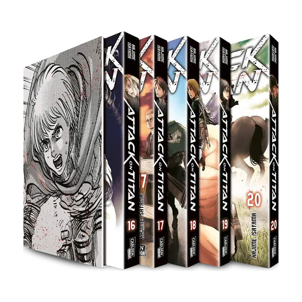 Productafbeelding Attack on Titan - Verzamelbox Deel 16-20