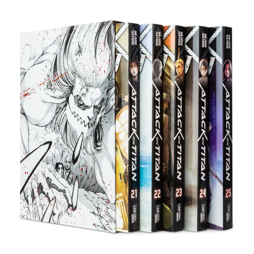 Productafbeelding Attack on Titan - Verzamelbox Deel 21-25