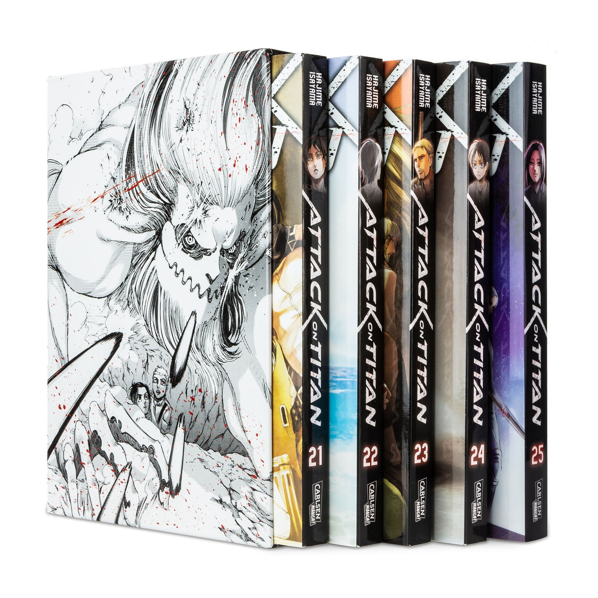 Productafbeelding Attack on Titan - Verzamelbox Deel 21-25