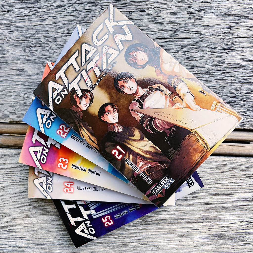 Productafbeelding Attack on Titan - Verzamelbox Deel 21-25