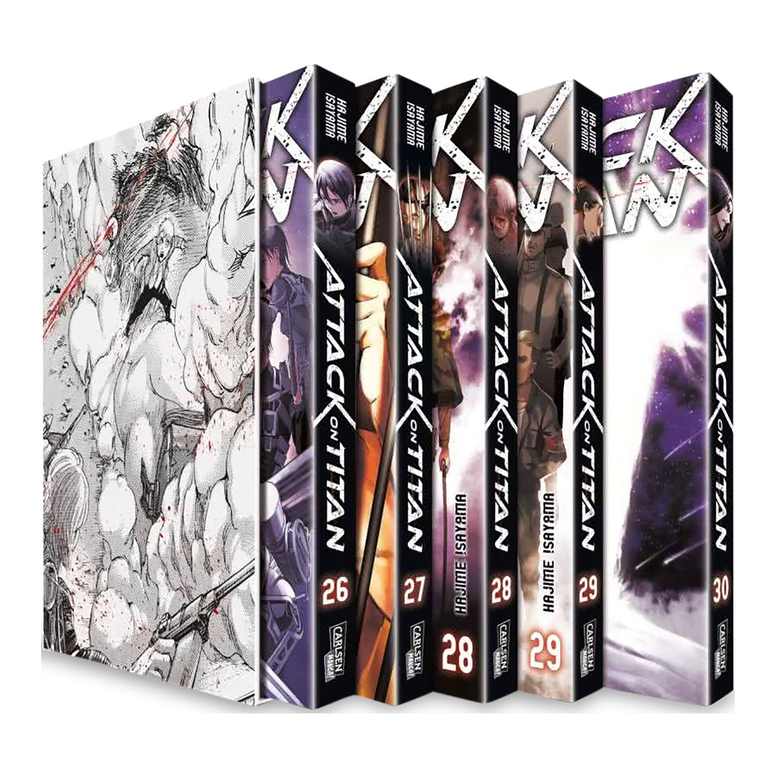 Productafbeelding Attack on Titan - Verzamelbox Deel 26-30