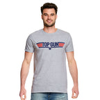 Productafbeelding Top Gun - Logo T-shirt grijs