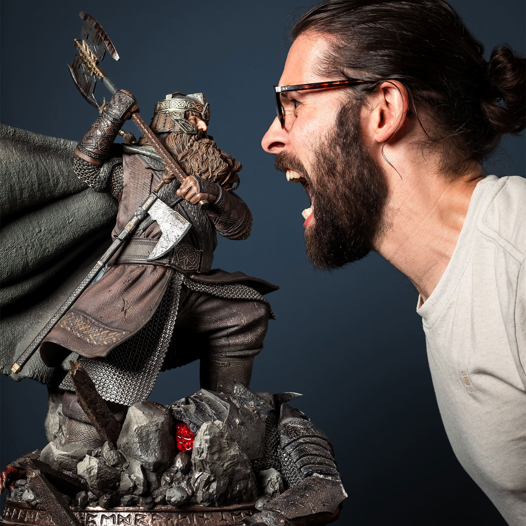 Productafbeelding Lord of the Rings - Gimli Premium Verzamelaarsstandbeeld Bonusversie