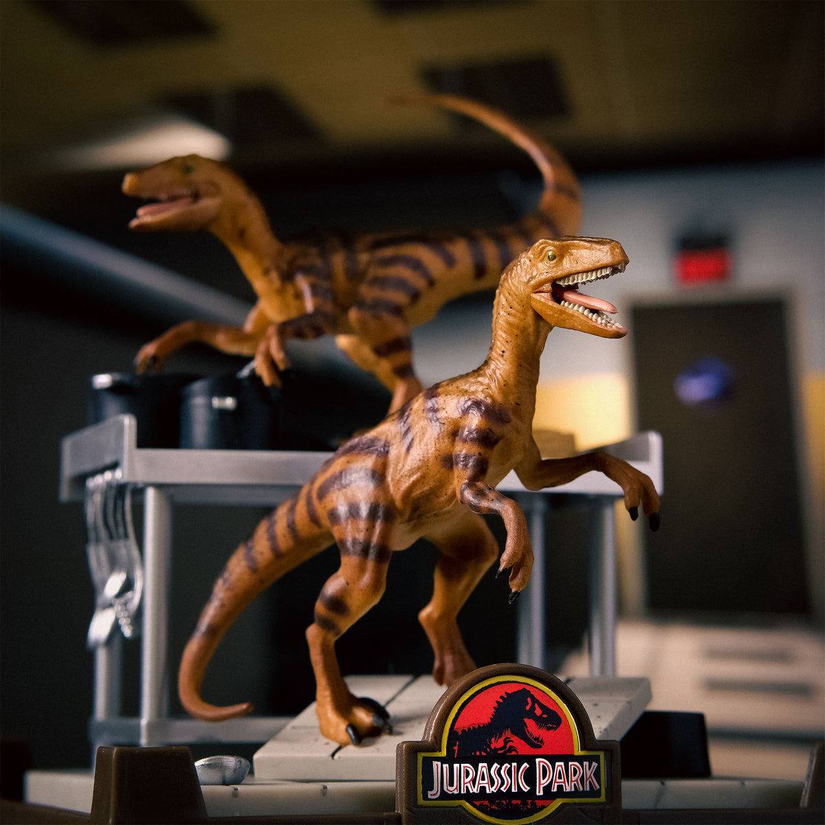 Productafbeelding Jurassic Park - Velociraptor Figurenset