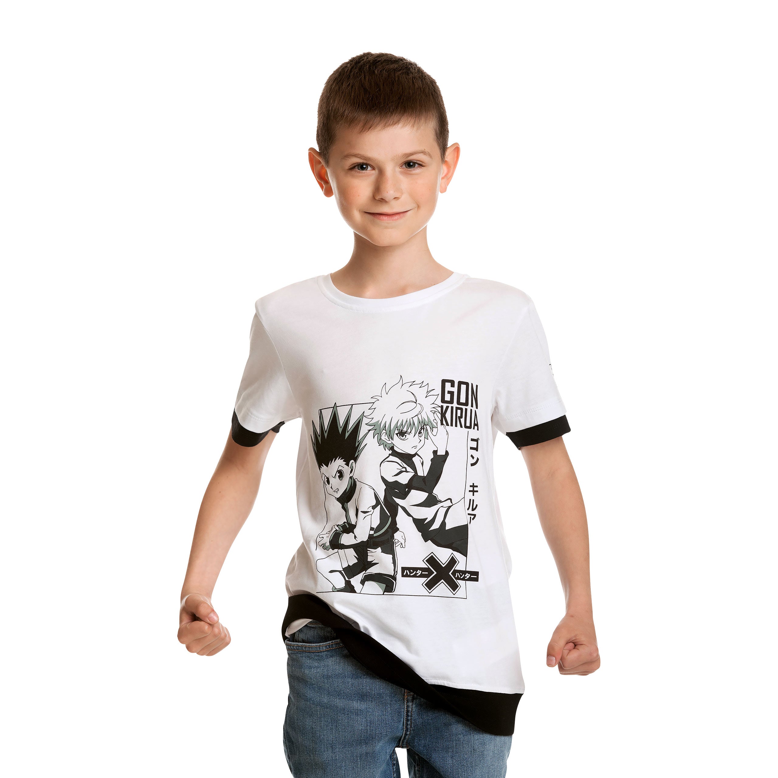 Product image Hunter x Hunter - Gon Killua T-Shirt Kids white