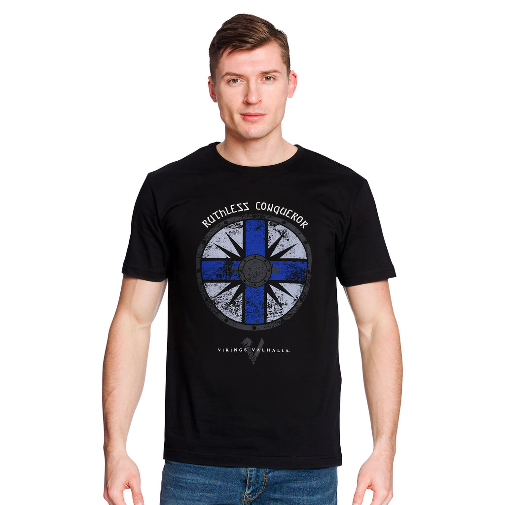 Productafbeelding Vikings Valhalla - Ruthless Conqueror T-Shirt zwart