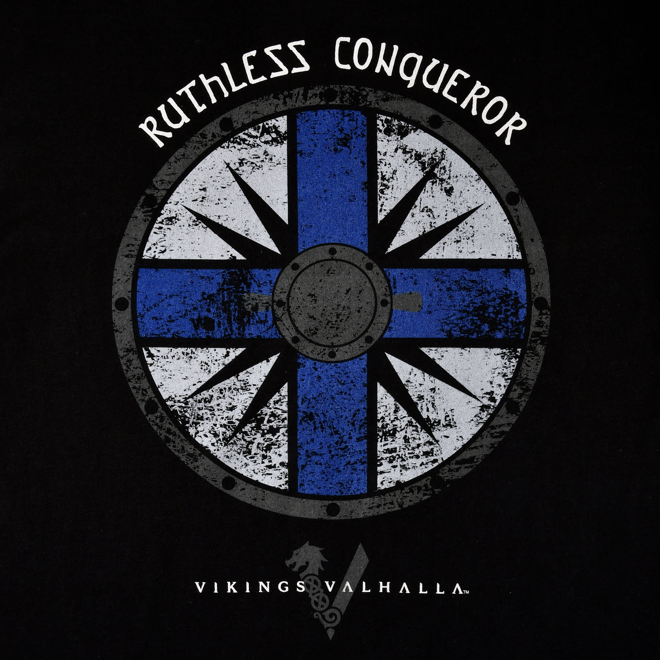 Productafbeelding Vikings Valhalla - Ruthless Conqueror T-Shirt zwart