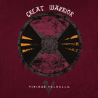 Productafbeelding Vikings Valhalla - Great Warrior T-shirt rood