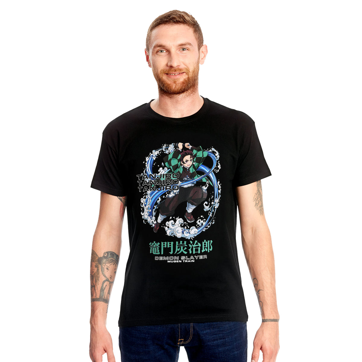 Productafbeelding Demon Slayer - Mugen Train T-Shirt zwart