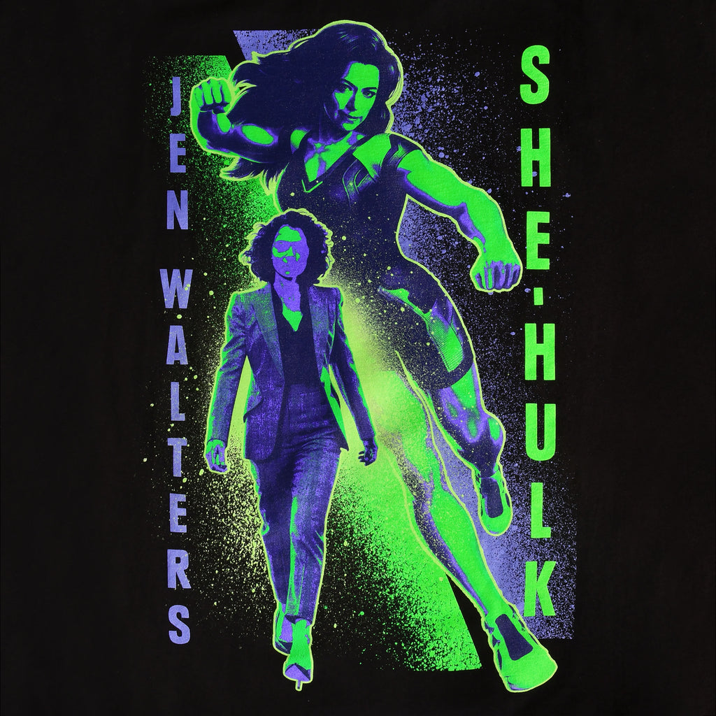 Productafbeelding She-Hulk - Jen Walters T-Shirt Zwart