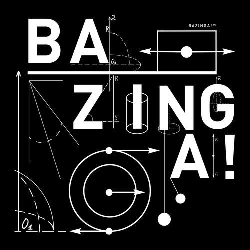 Productafbeelding Bazinga! T-Shirt zwart - The Big Bang Theory