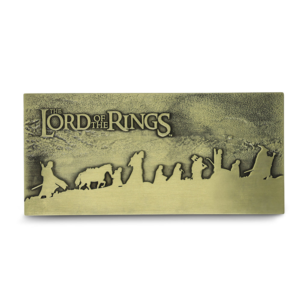 Productafbeelding In de Ban van de Ring - De Reisgenoten Plaquette Limited Edition
