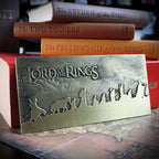 Productafbeelding In de Ban van de Ring - De Reisgenoten Plaquette Limited Edition