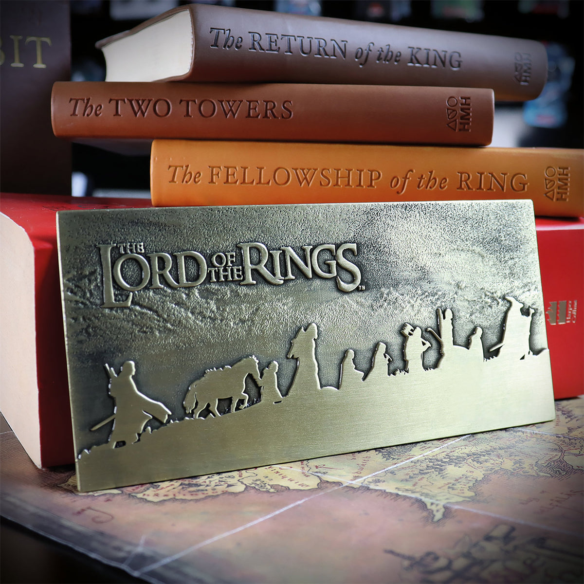 Productafbeelding In de Ban van de Ring - De Reisgenoten Plaquette Limited Edition
