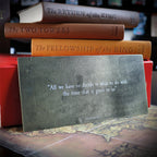 Productafbeelding In de Ban van de Ring - De Reisgenoten Plaquette Limited Edition