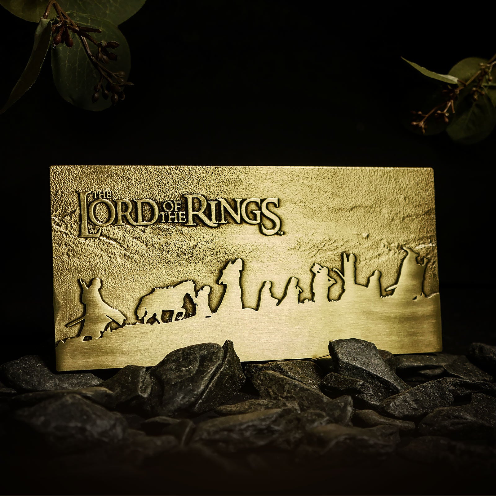 Productafbeelding In de Ban van de Ring - De Reisgenoten Plaquette Limited Edition