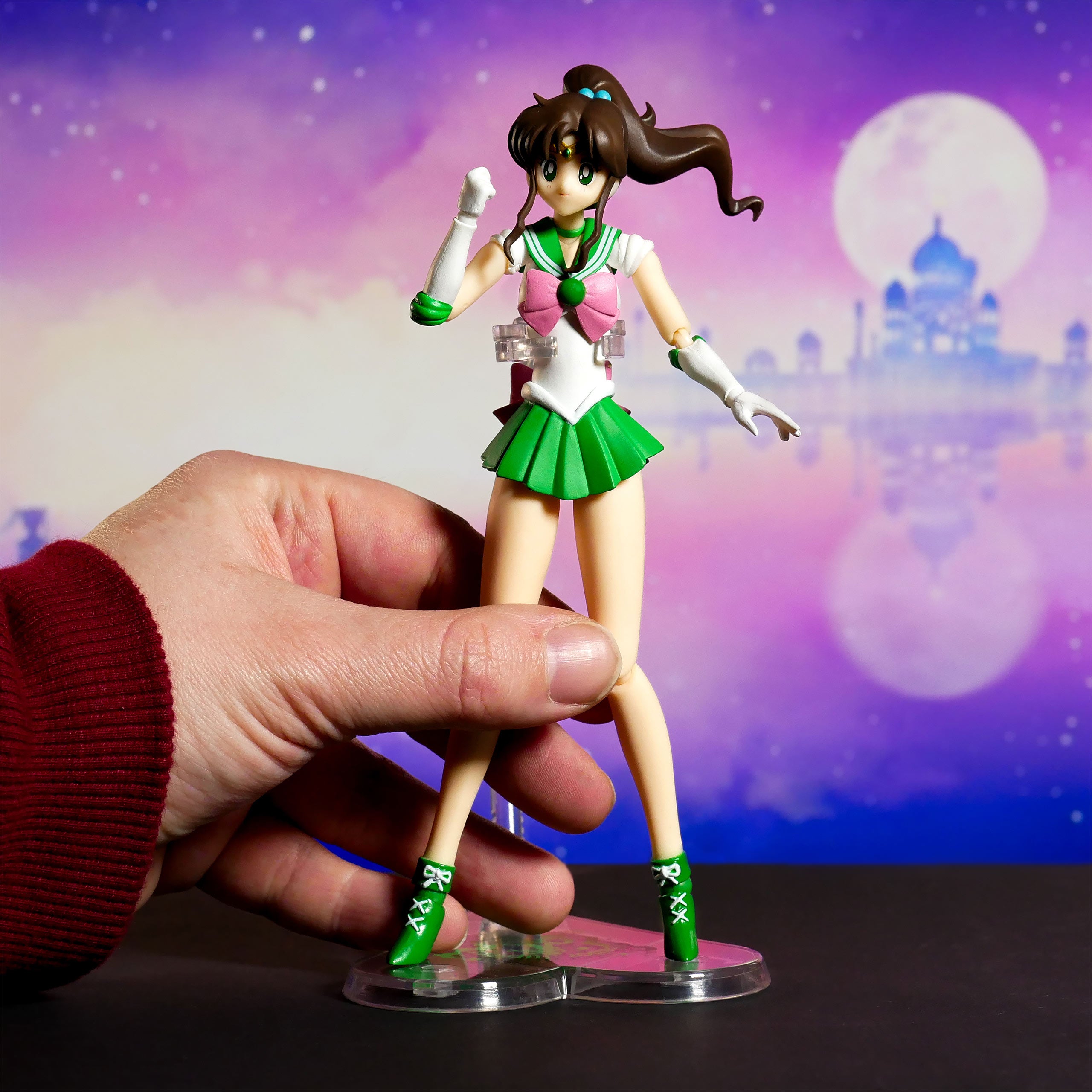 Productafbeelding Sailor Jupiter Actiefiguur Animatie Kleur Editie - Sailor Moon