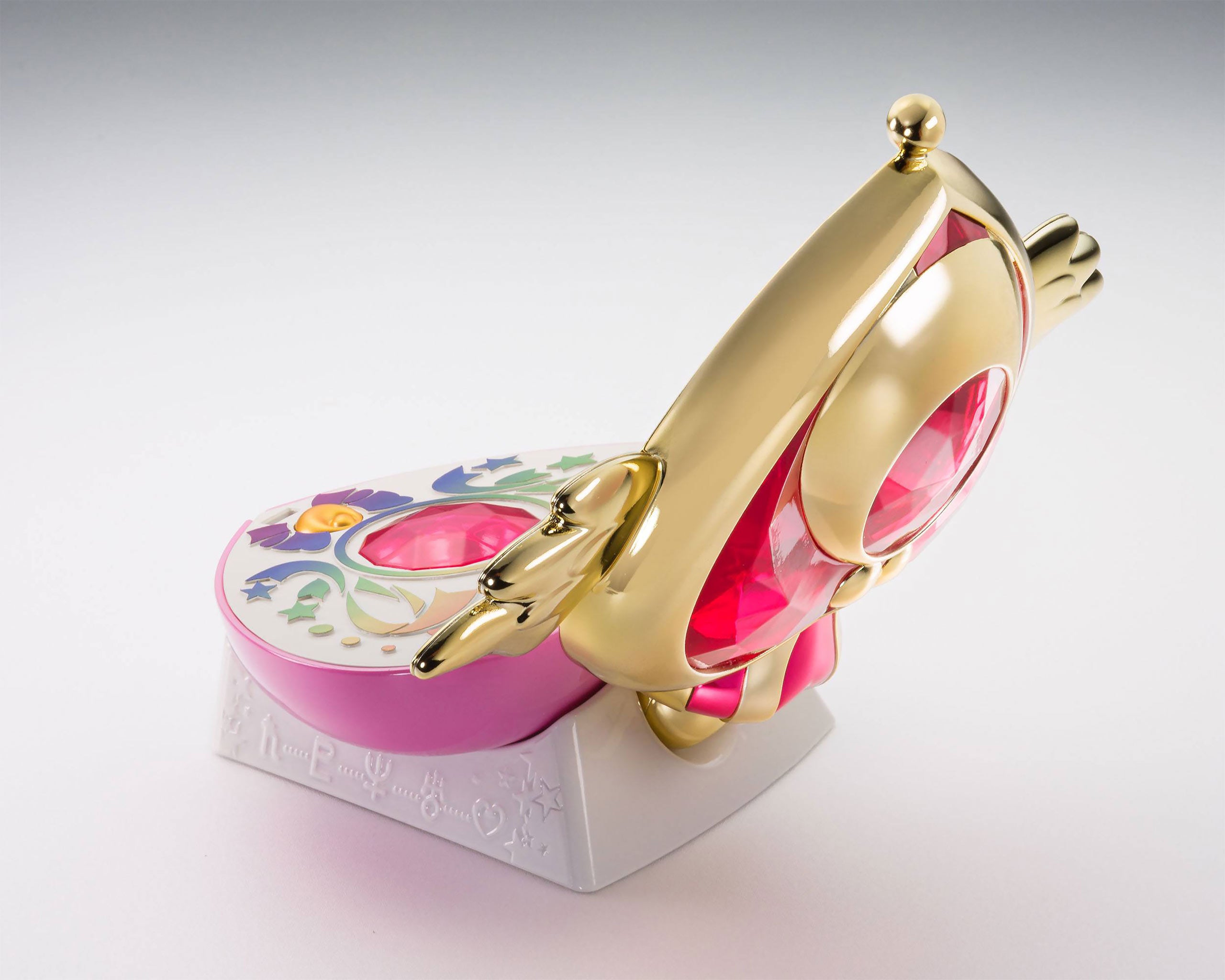 Productafbeelding Sailor Moon - Crisis Moon Compact Transformatie Broche met Licht- en Geluidseffecten