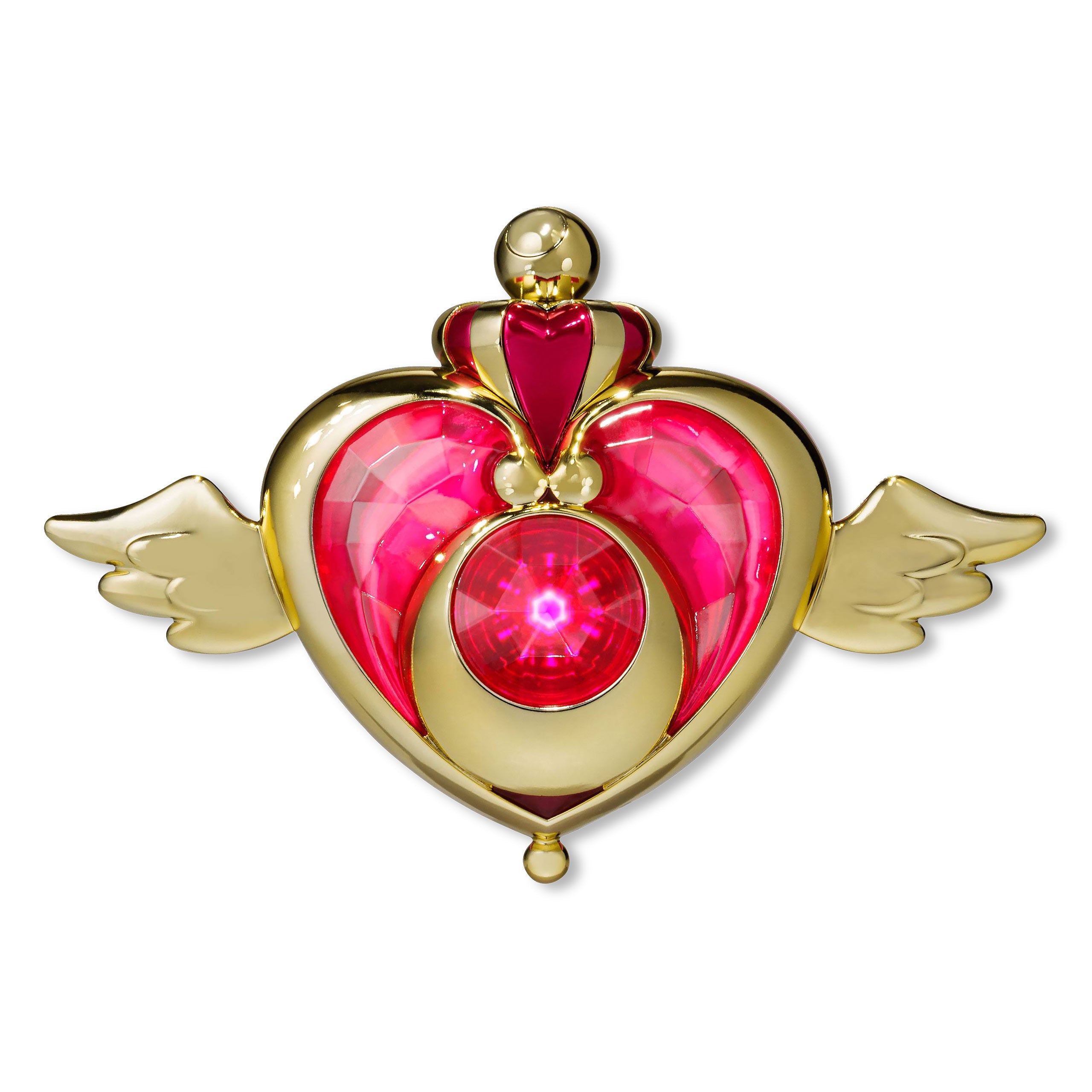 Productafbeelding Sailor Moon - Crisis Moon Compact Transformatie Broche met Licht- en Geluidseffecten