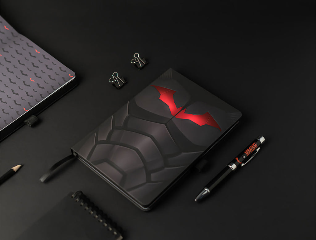 Productafbeelding The Batman - Logo Notitieboek A5 en Balpen met Licht