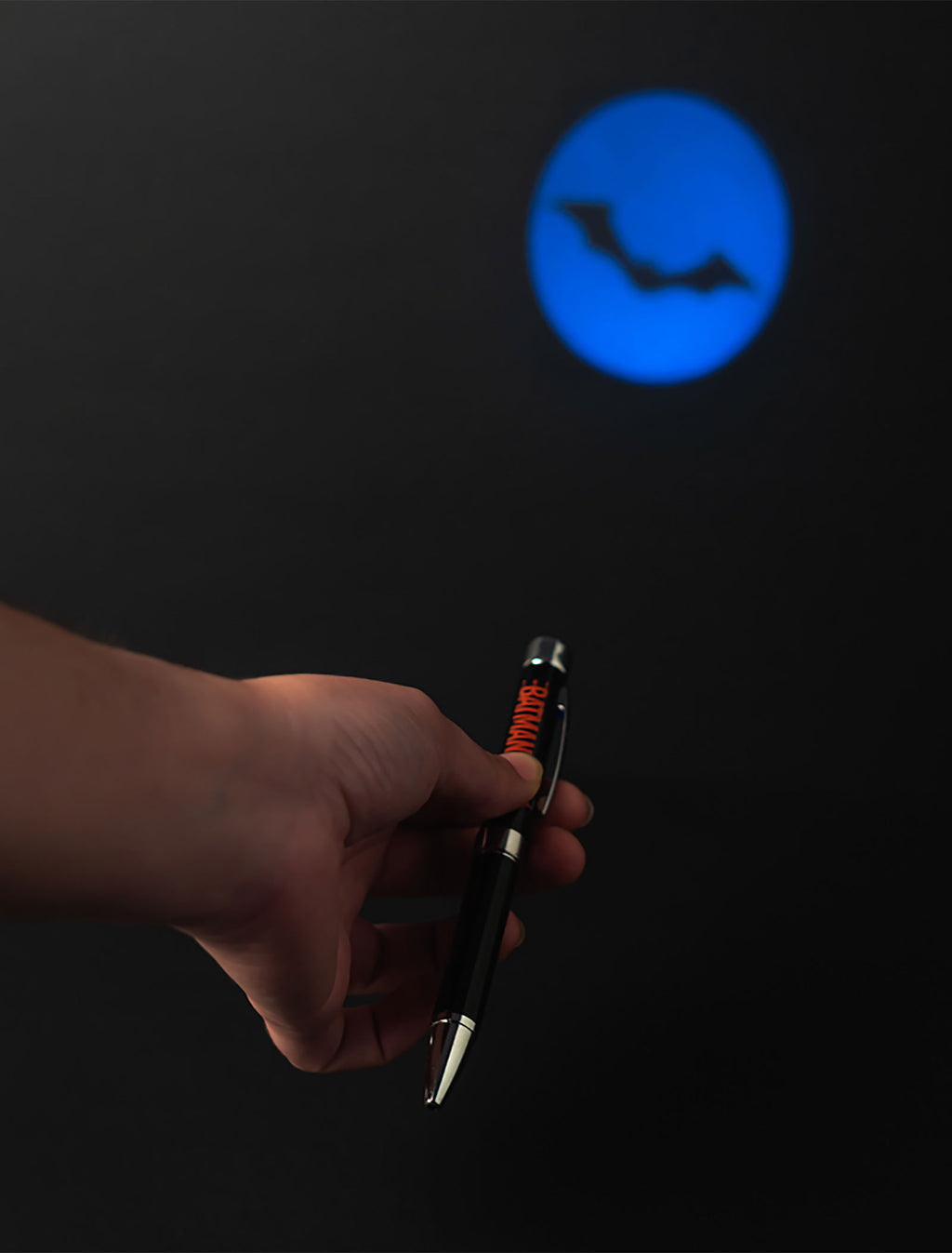 Productafbeelding The Batman - Logo Notitieboek A5 en Balpen met Licht