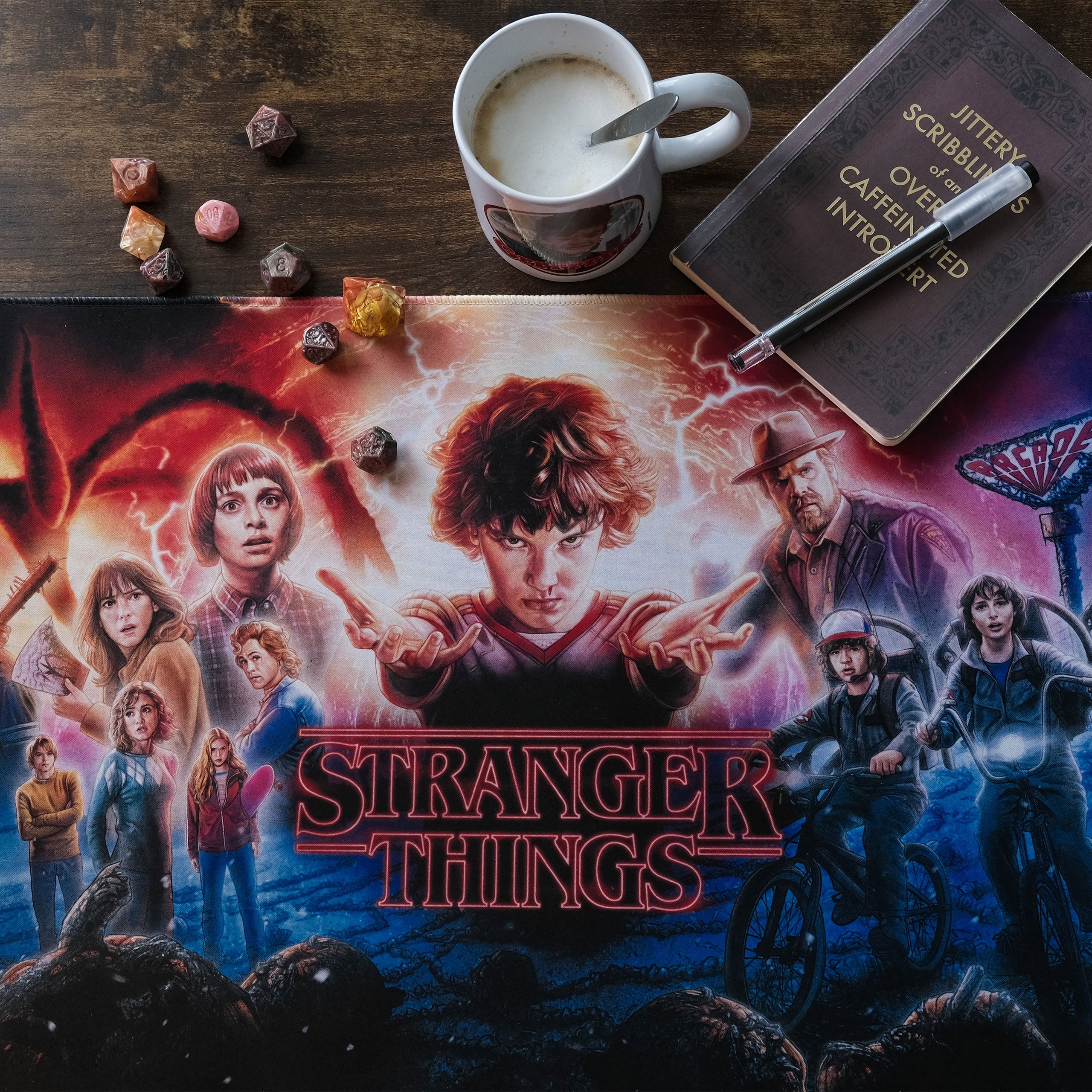 Productafbeelding Stranger Things - Groep Muismat