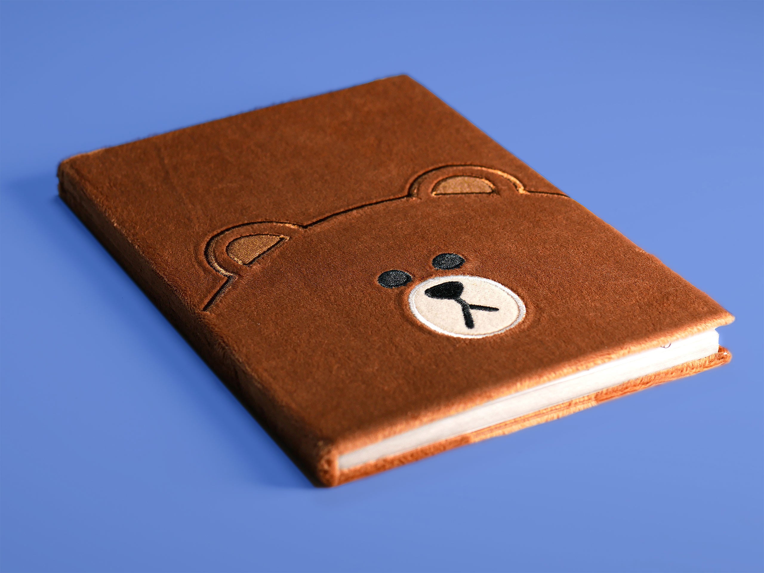 Productafbeelding Line Friends - Brown Pluche Notitieboek A5