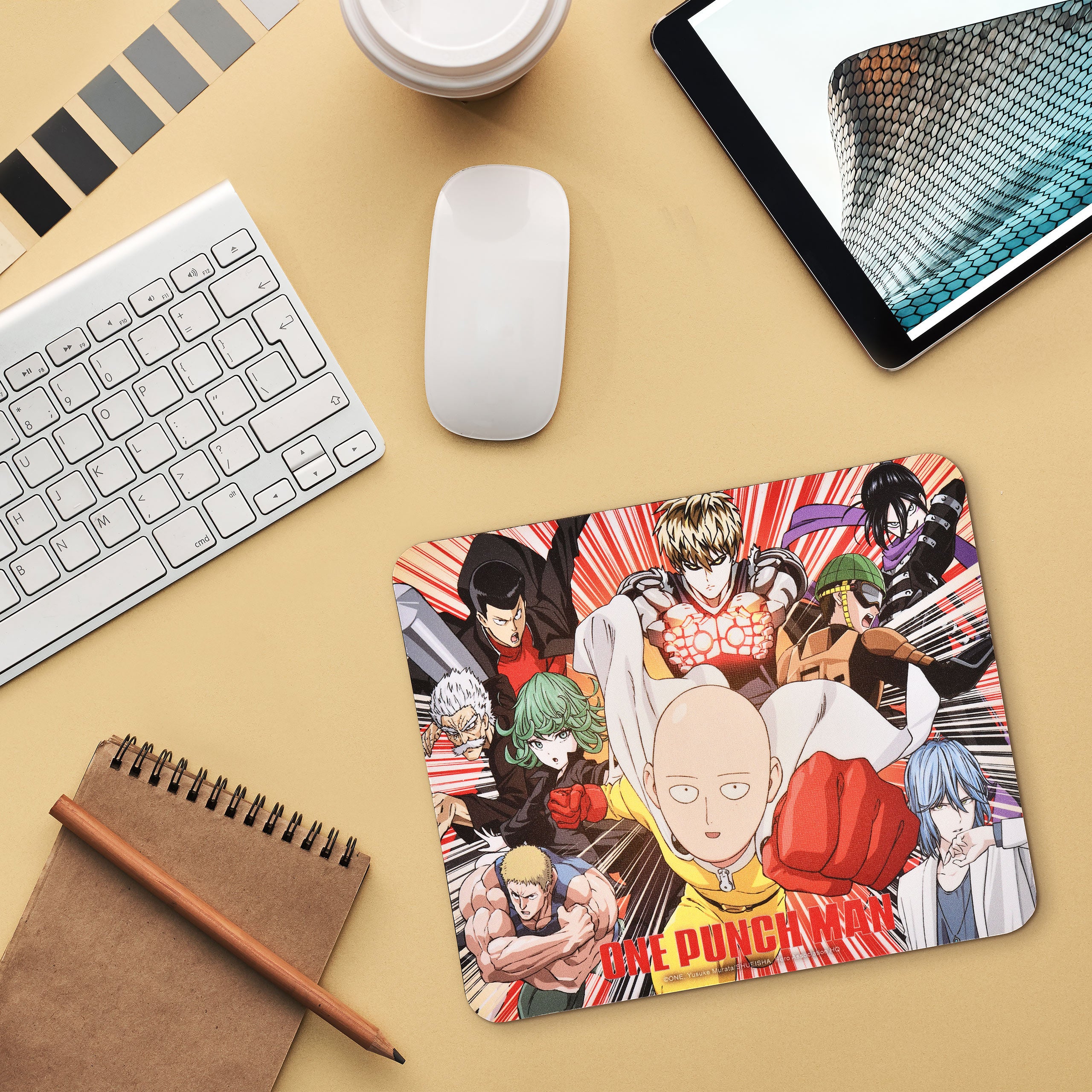Productafbeelding One Punch Man - Heroes Muismat