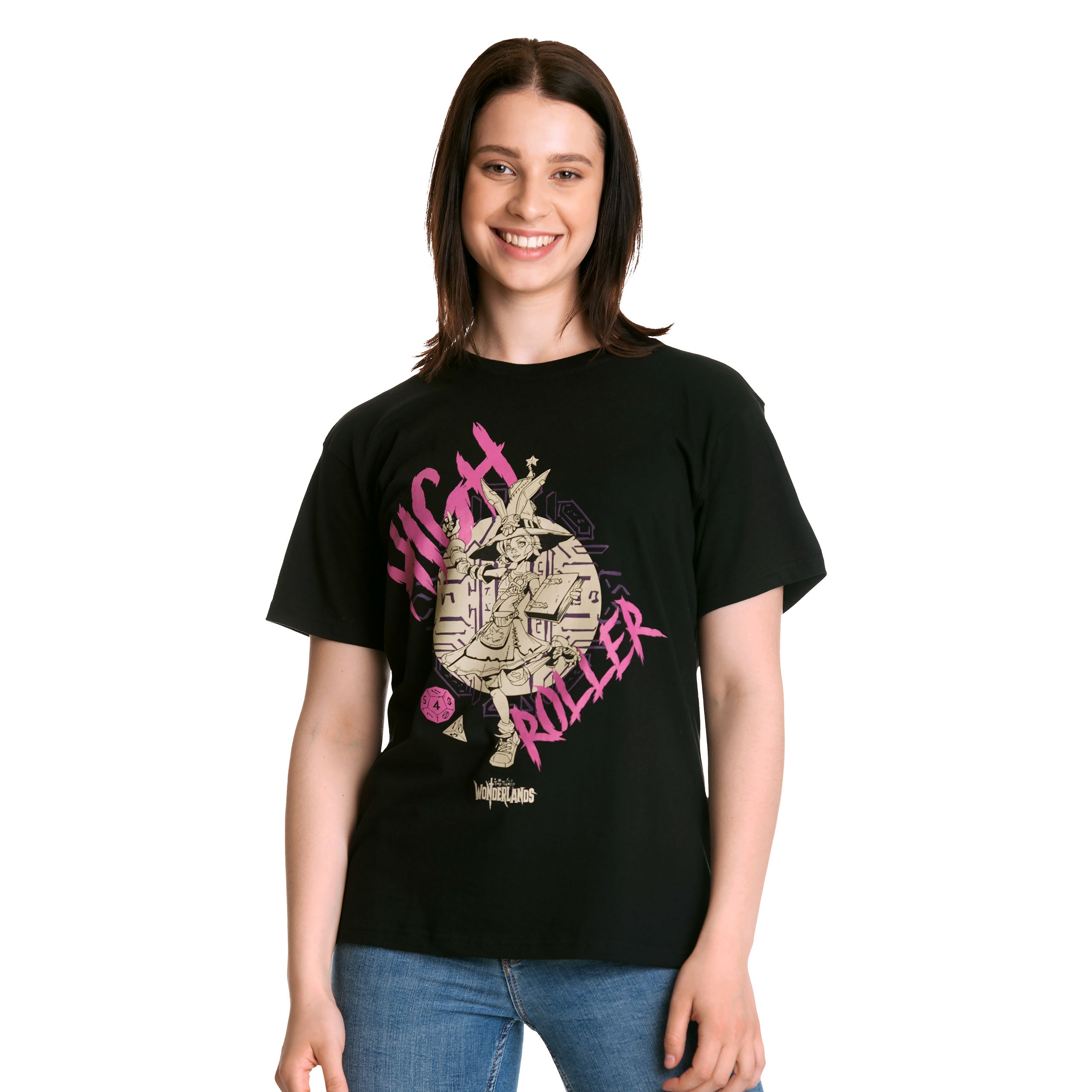 Productafbeelding Tiny Tina's Wonderlands - High Roller T-shirt zwart