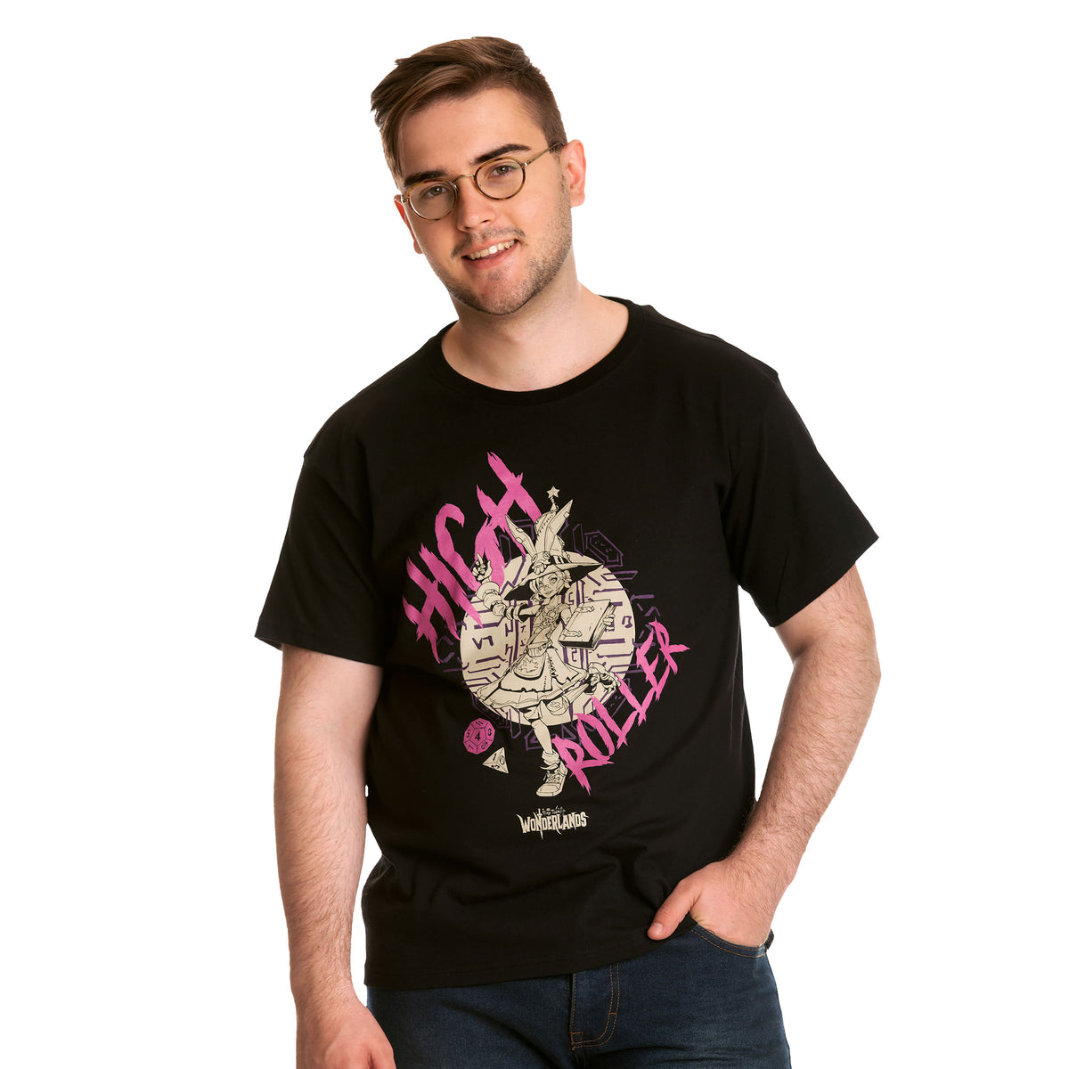Productafbeelding Tiny Tina's Wonderlands - High Roller T-shirt zwart