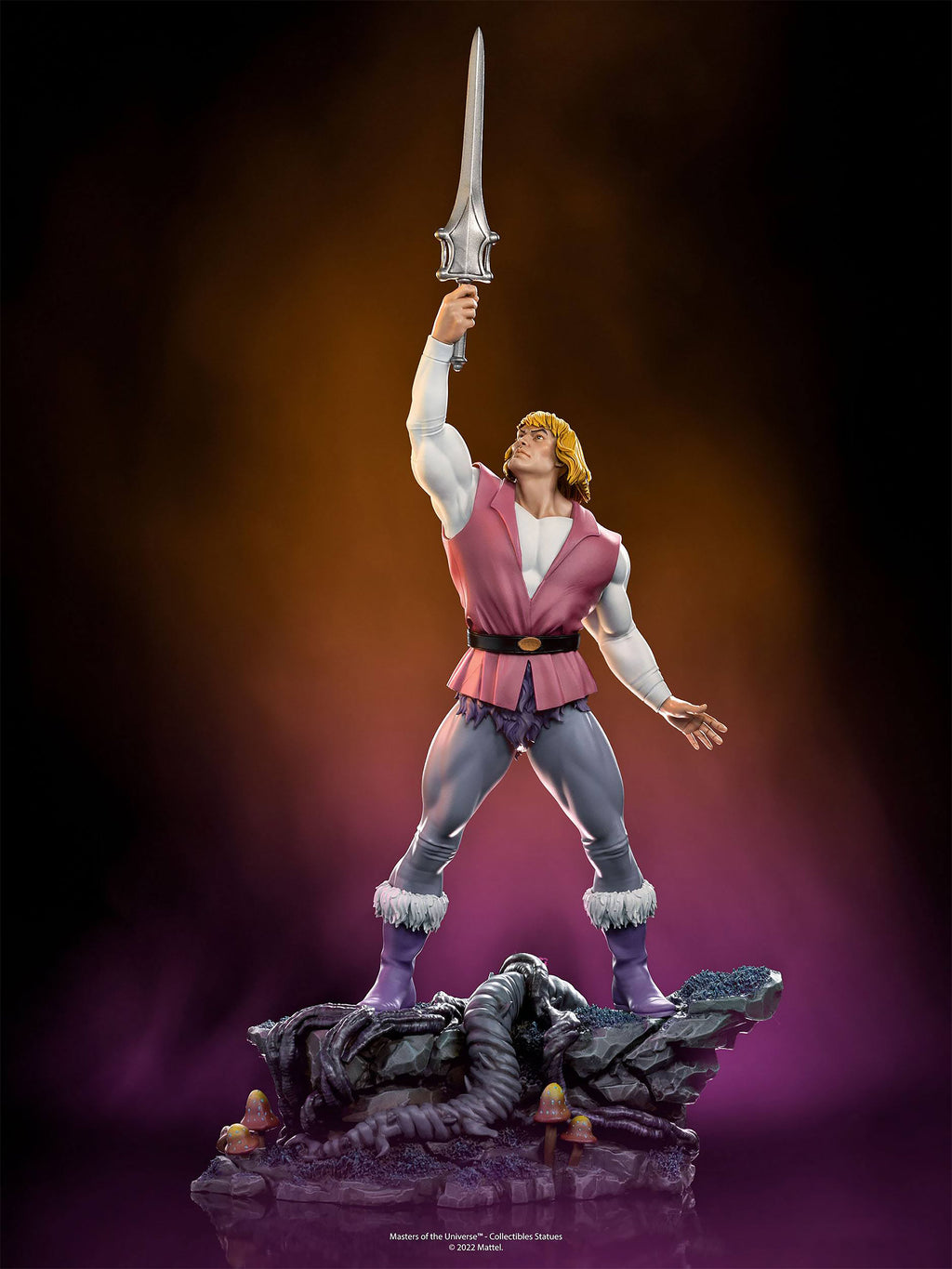 Productafbeelding Masters of the Universe - Prince Adam Art Scale Deluxe Statue 1:10